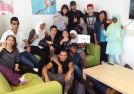 Vluchtelingen 12-18 jaar leren Nederlands in de ISK